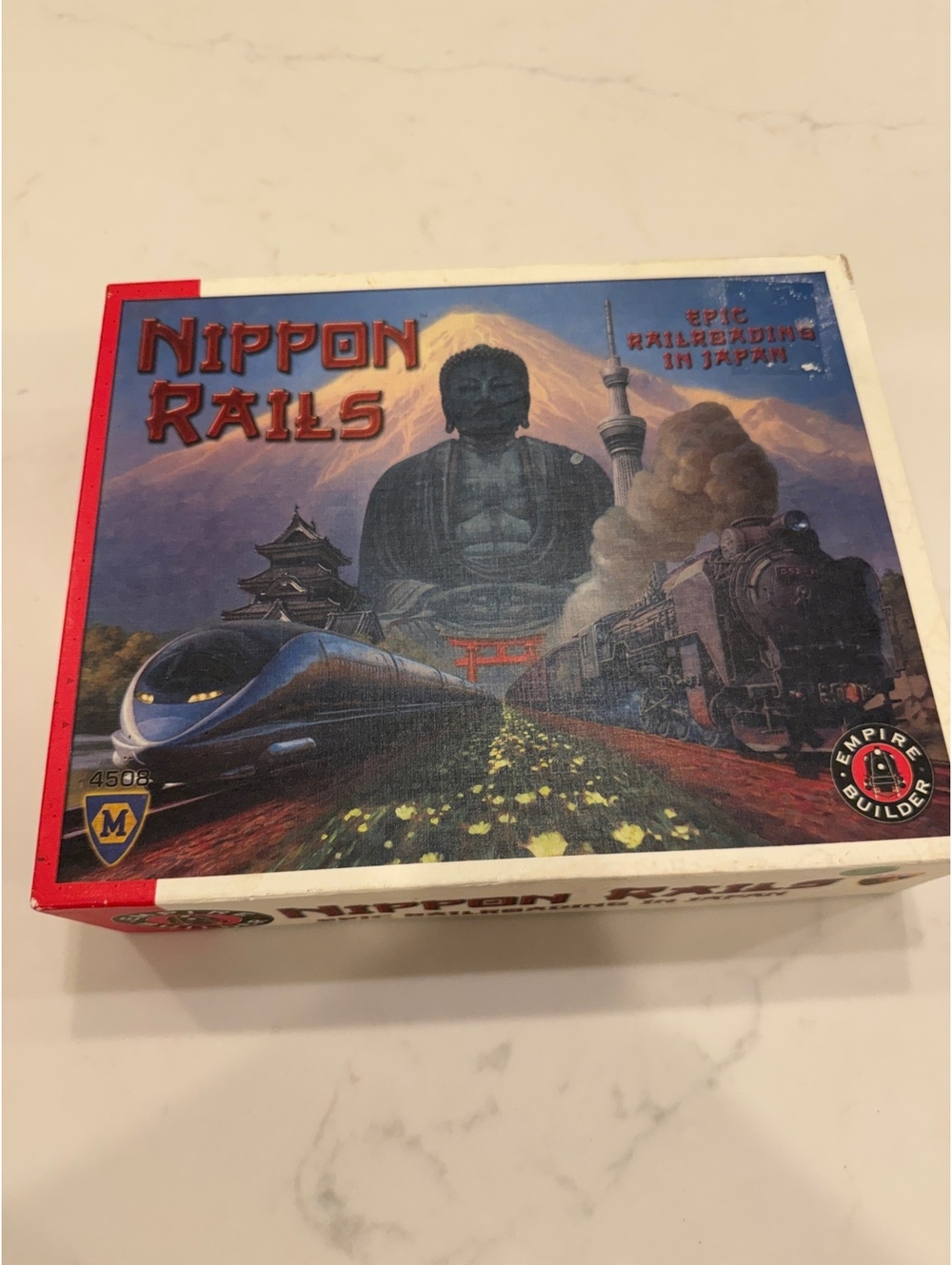 Nippon Rails Board Game Mayfair Games UNPLAYED Complete Sealed Cards